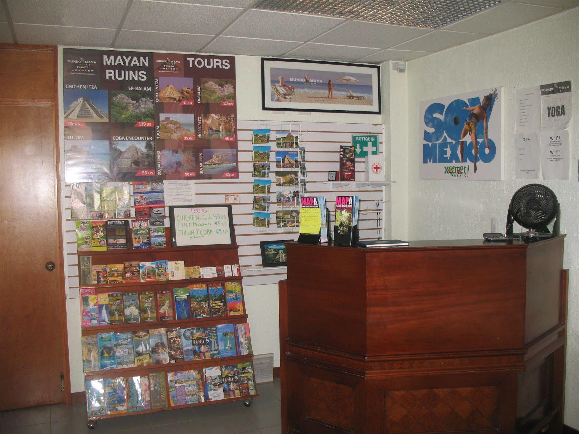 Hostel Mundo Maya Канкун Екстериор снимка